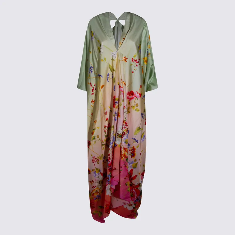 Dresses Green/Fuchsia - Roberto Cavalli