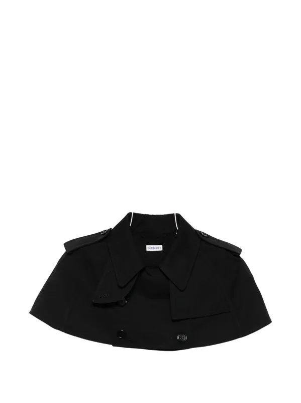 Cotton Trench Cape - Burberry