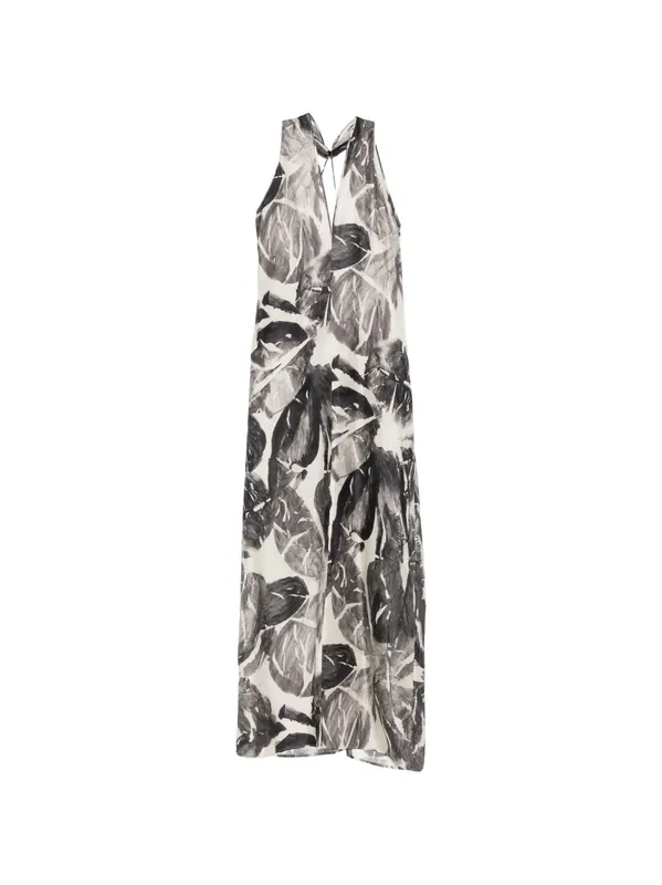 Printed Silk Dress - Alysi