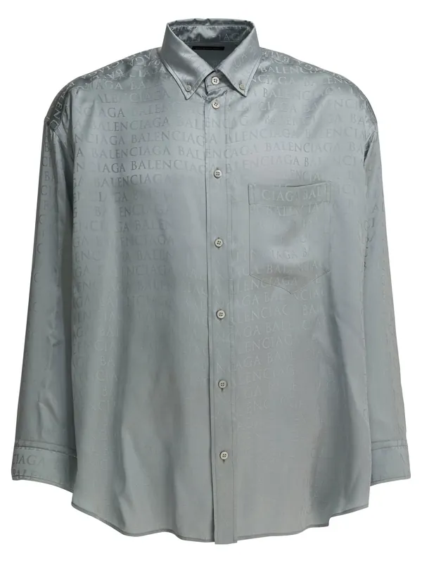 Cocoon Shirts Grey - Balenciaga