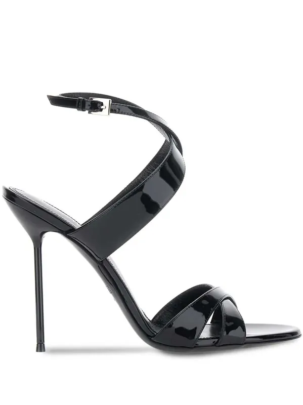 Lidia Sandals With Crisscross Design - Paris Texas