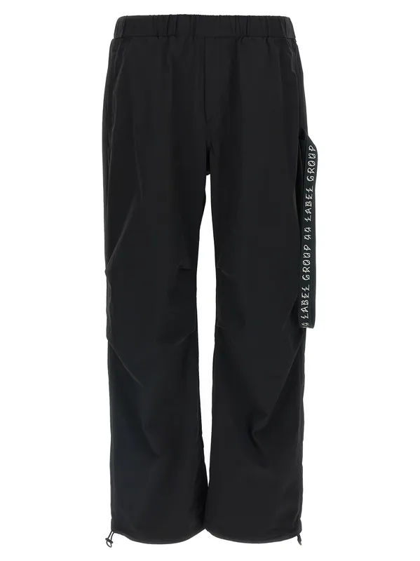 Id Drawsting Pants Black - 44 Label Group