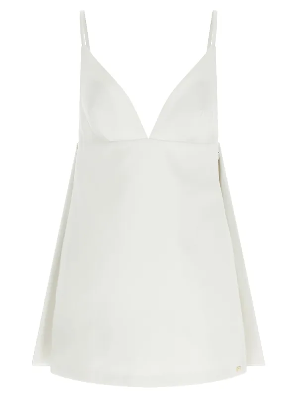 Duchesse Dress Dresses White - Elisabetta Franchi