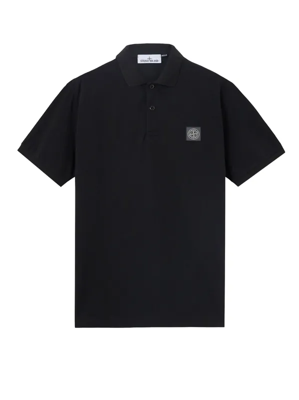 Stretch Organic Cotton Polo Shirt - Stone Island