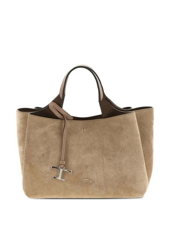 Mini Leather Tote Bag - Tod's