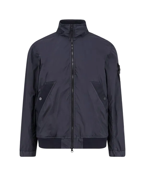 Garment Dyed Crinkle Reps Ny Jacket - Stone Island