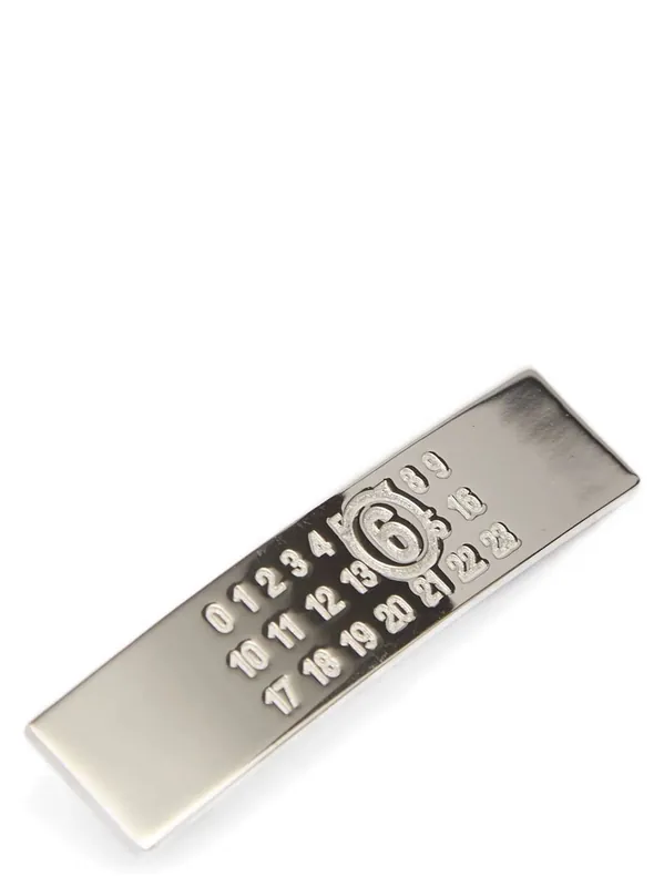 Numeric Hair Accessories Silver - MM6 Maison Margiela
