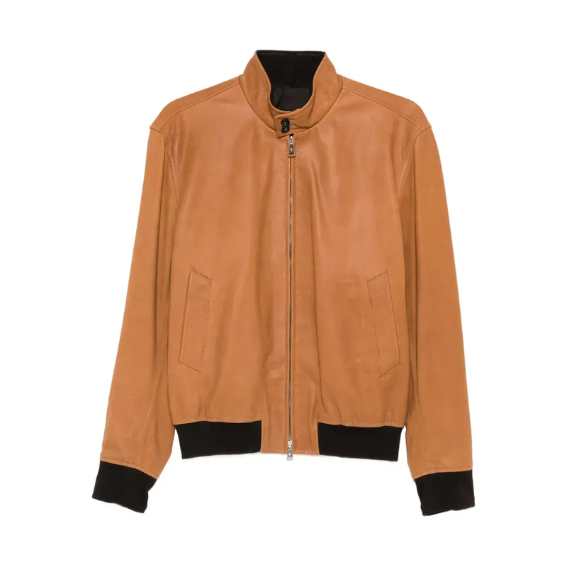 Leather Outerwears Brown, Black - Tagliatore