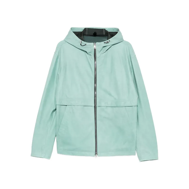 Leather Outerwears Green - Tagliatore
