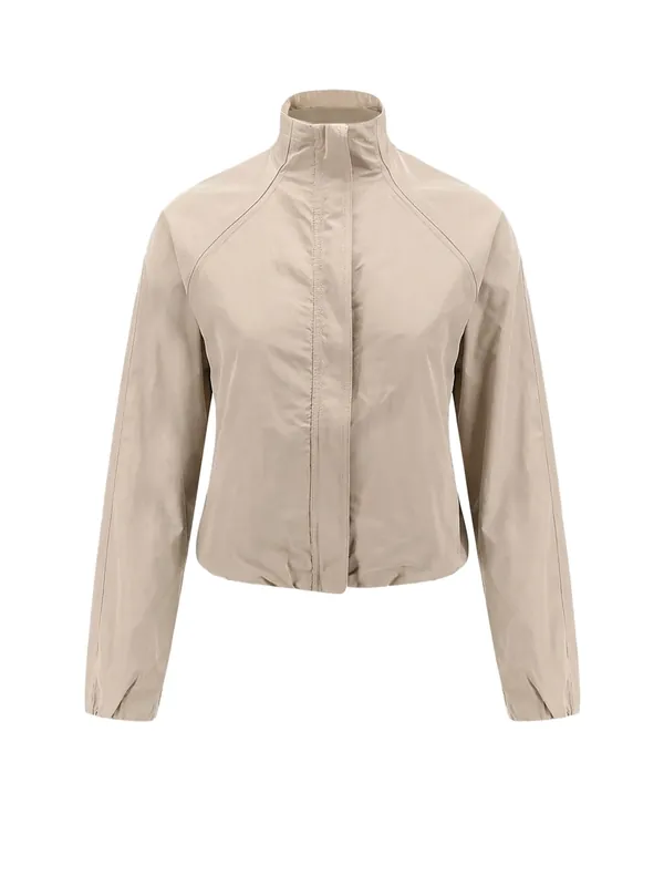 Windbreaker Nylon And Silk Jacket - Alaïa