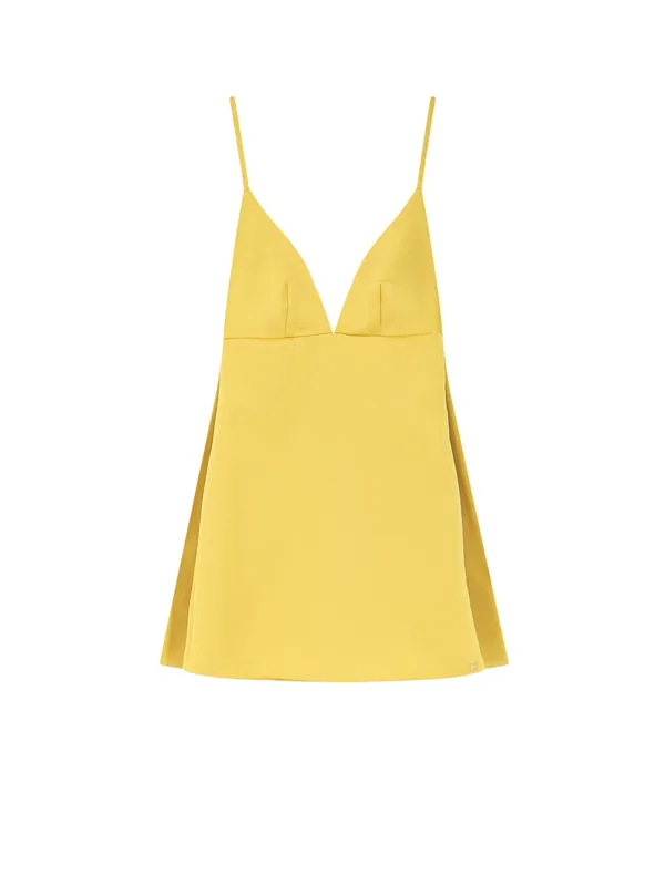 Daily Satin Mini Dress - Elisabetta Franchi