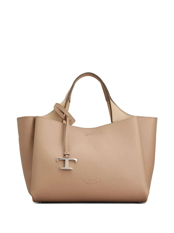 Mini Leather Tote Bag - Tod's