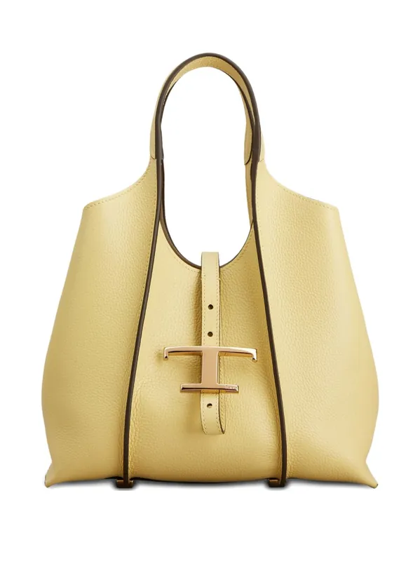 Mini Leather Tote Bag - Tod's