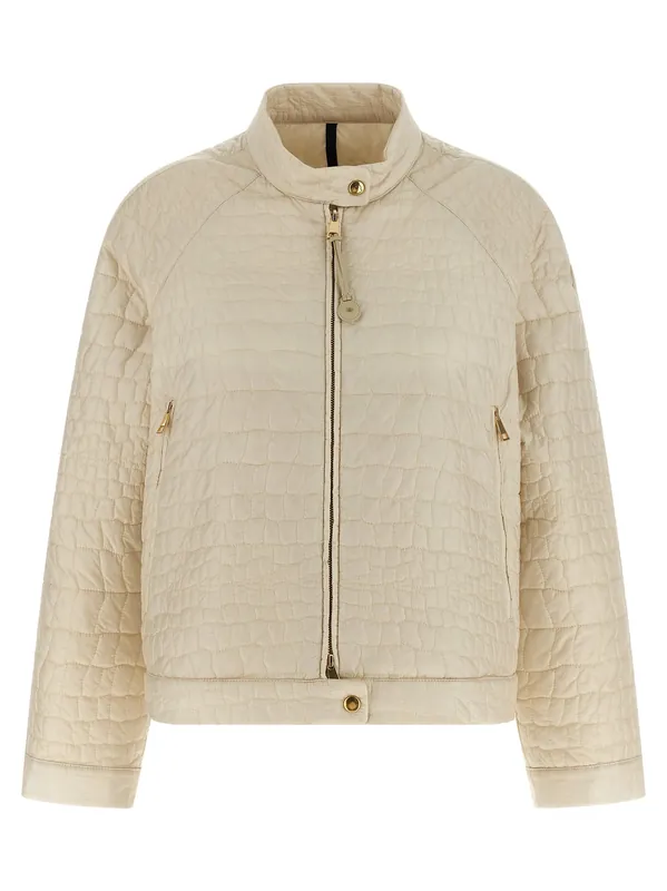 Aubrietaa Puffer Jackets Beige - Moncler
