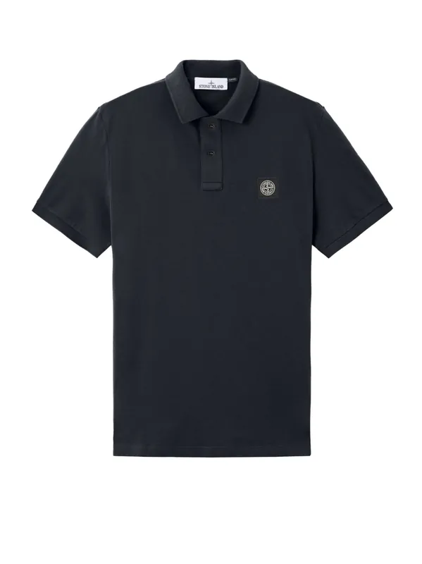 Stretch Organic Cotton Polo Shirt - Stone Island