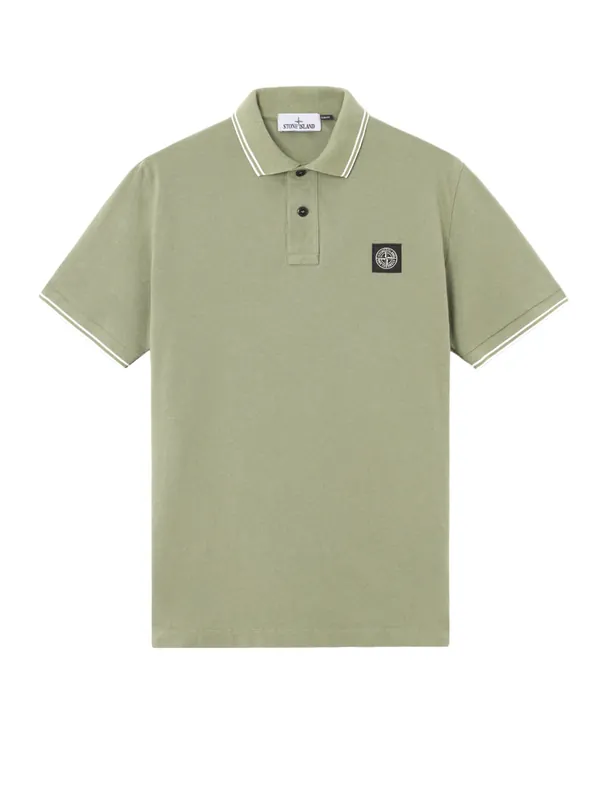 Stretch Organic Cotton Polo Shirt - Stone Island