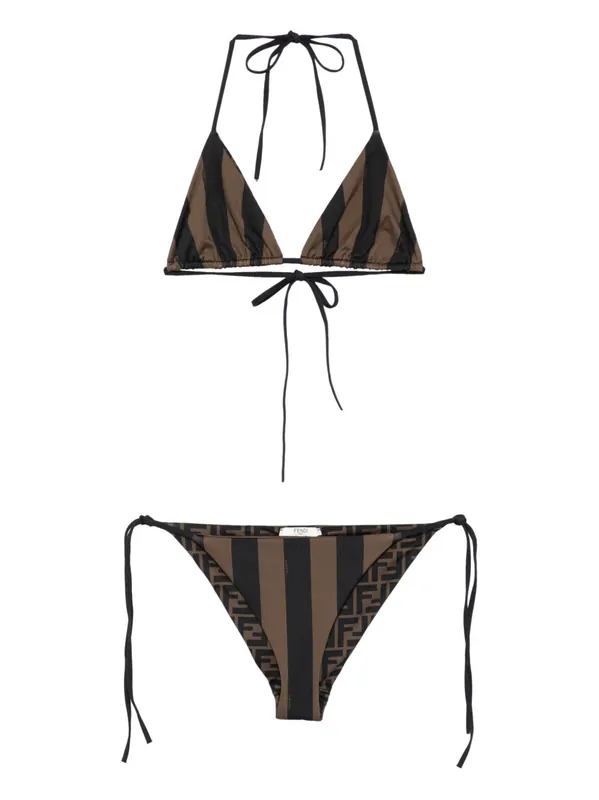 Ff Reversible Bikini Set - Fendi