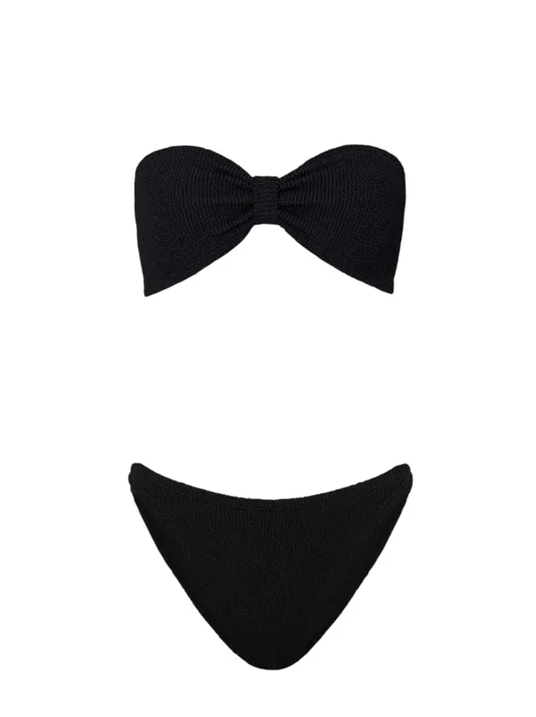 Black Denim Bikini - Hunza G