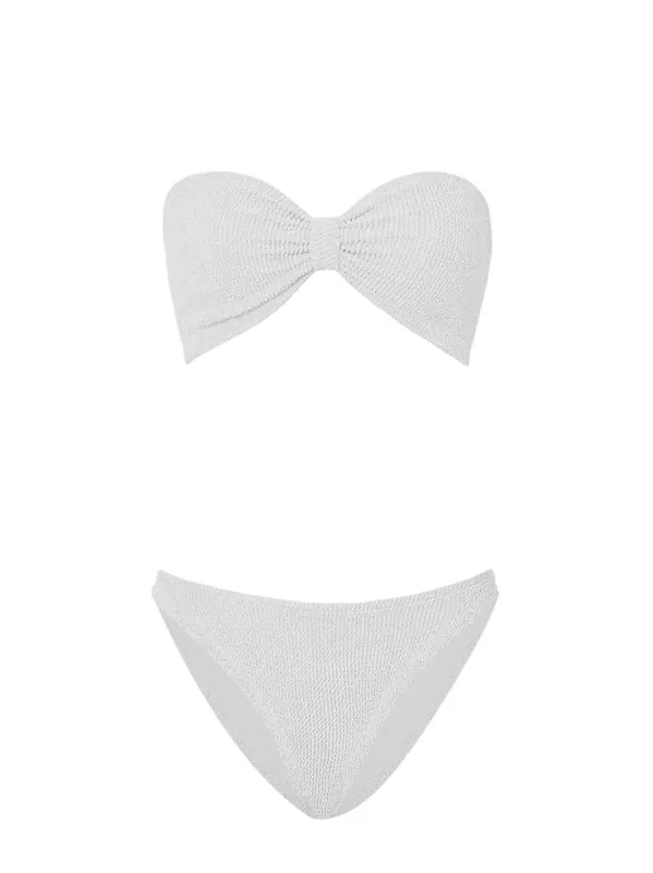 White Jean Bikini - Hunza G