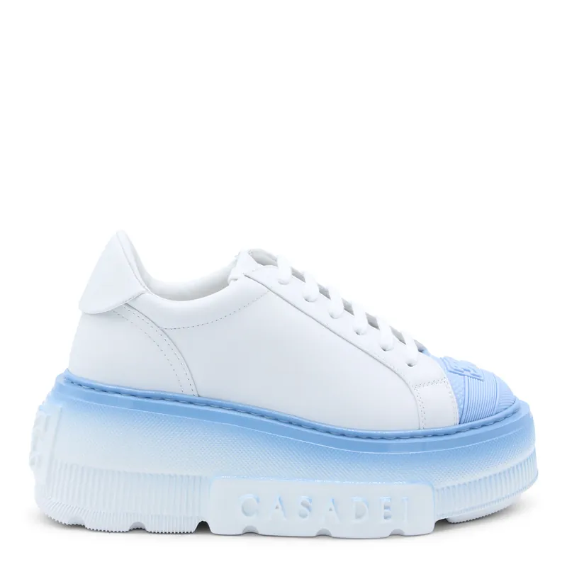 Sneakers Bianco/Azzurro - Casadei
