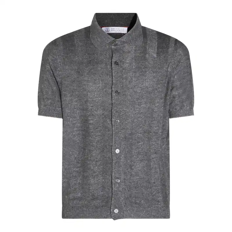 Shirts Dark Grey - Brunello Cucinelli