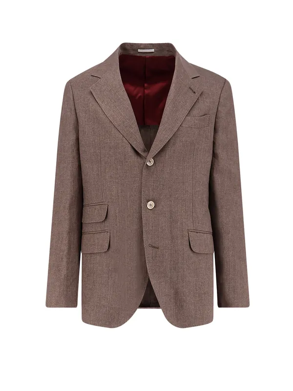 Linen Blazer - Brunello Cucinelli