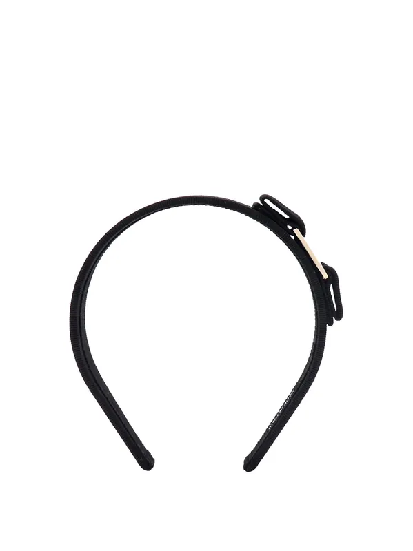 Vara Fabric Headband With Bow - Ferragamo