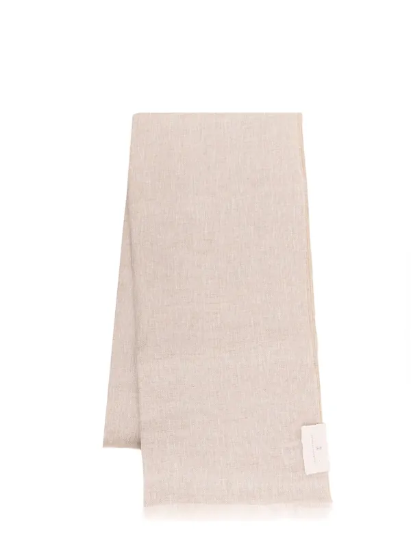 Sparkling Linen Scarf - Brunello Cucinelli