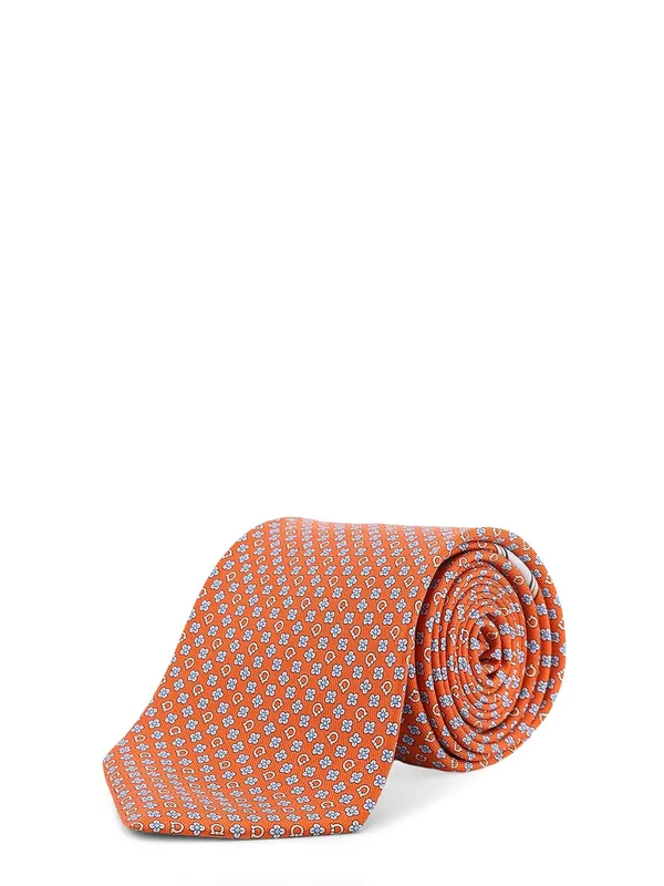 Salvia Silk Tie - Ferragamo