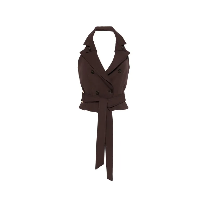 Waistcoats Brown - Elisabetta Franchi
