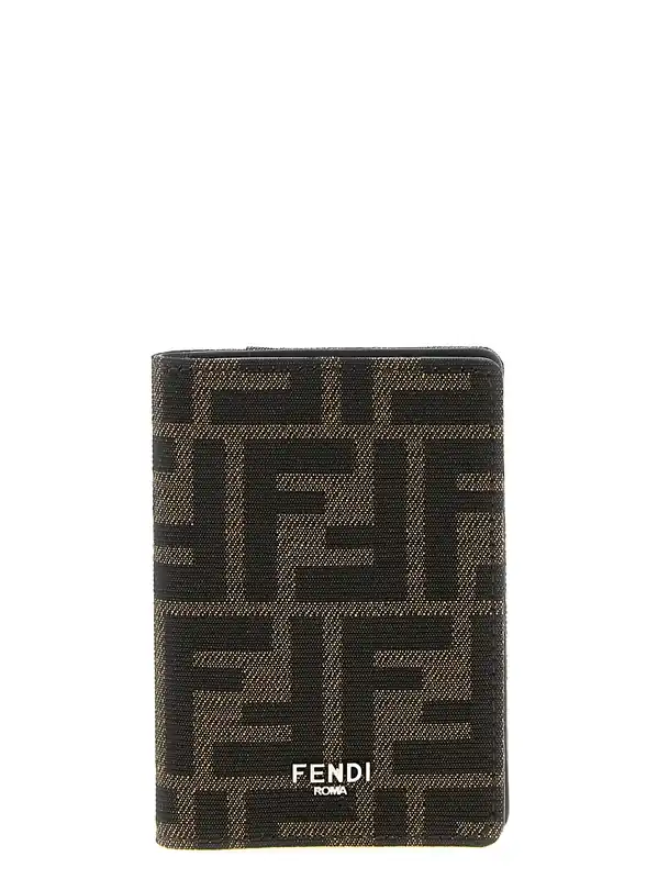 Ff Card Case Wallets And Card Holders Brown - Fendi