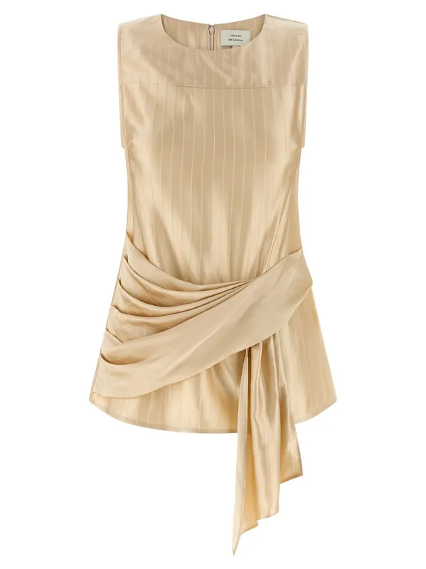 Fonda Tops Beige - Loulou De Saison