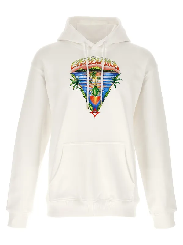Innocence Triangle Sweatshirt White - Casablanca