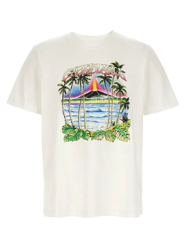 Volcano T-Shirt White