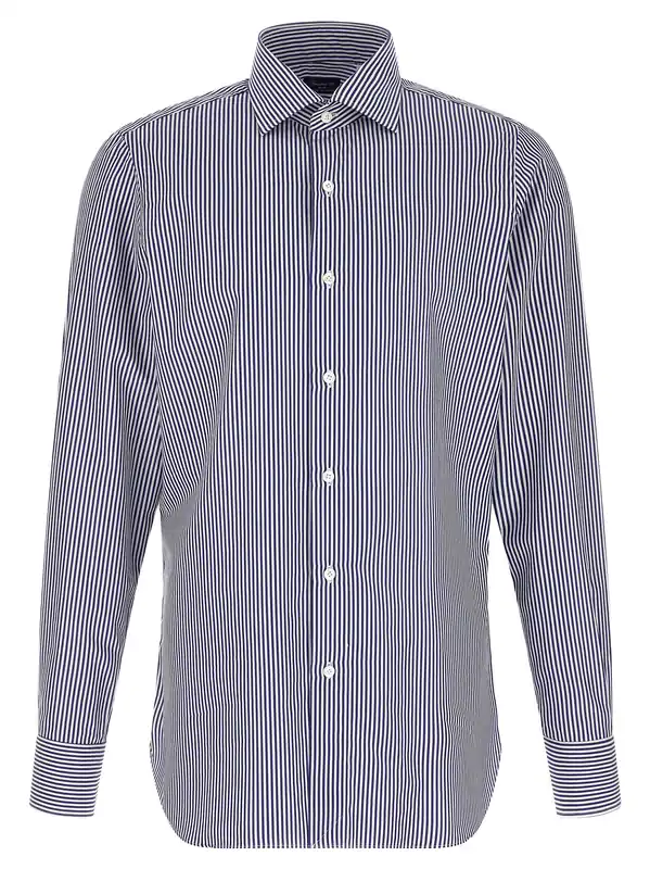Napoli Shirt And Blouse Blue - Finamore