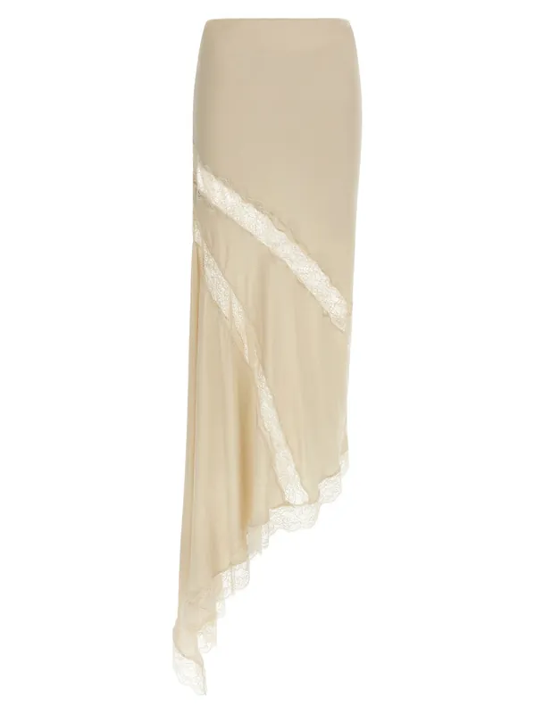 Rosetta Skirts Beige - The Andamane