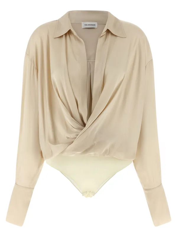 Paloma Tops Beige - The Andamane