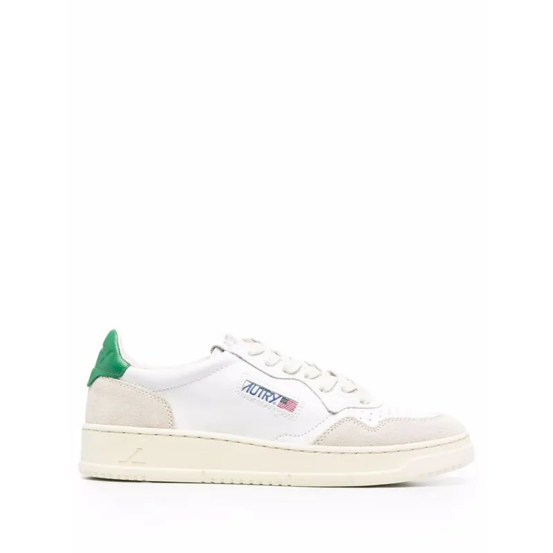 Sneakers White, Green - Autry
