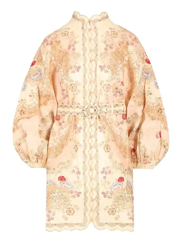 Daylight Mini Dress Dresses Rose - Zimmermann