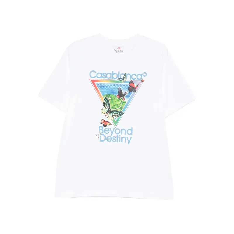 T Shirts White, Blue - Casablanca