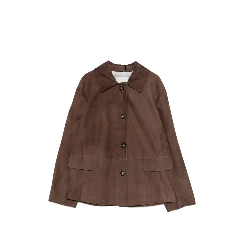 Leather Outerwears Brown - 'S Max Mara