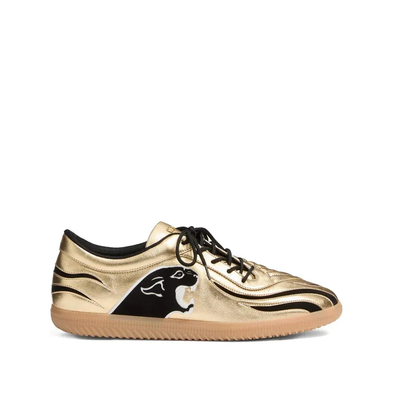 Sneakers Gold, Black - Valentino Garavani