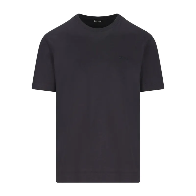 T Shirts Blue - Zegna