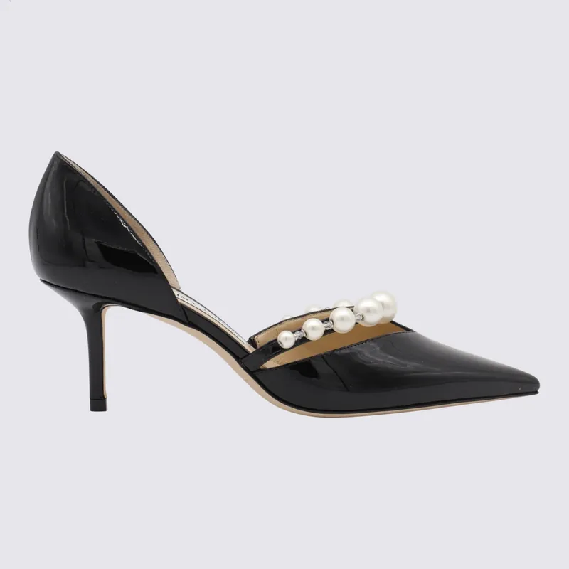 With Heel Black/White - Jimmy Choo