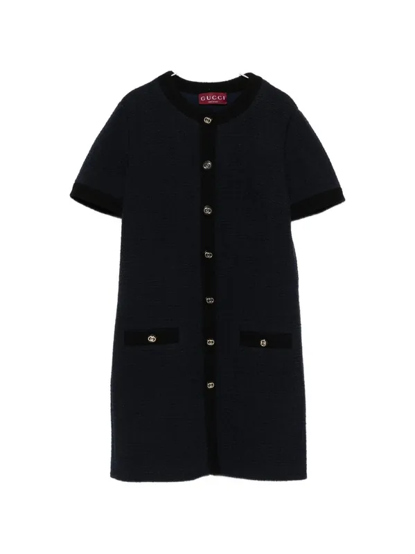 Wool Tweed Dress - Gucci