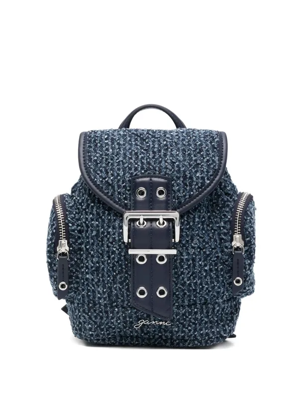 Bucky Denim Backpack - Ganni