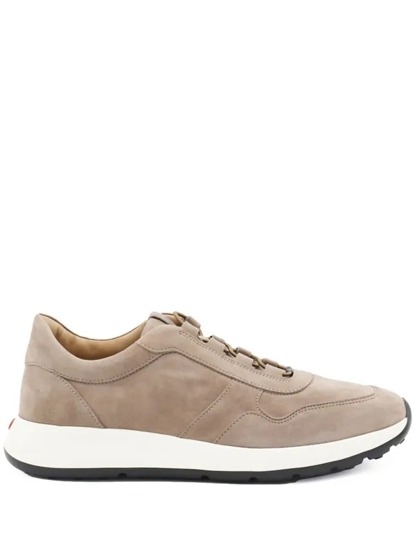 Red Dot Leather Sneakers - Tod's