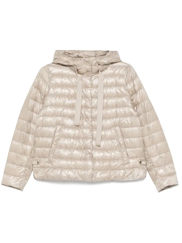 Nylon Short Down Jacket - Herno