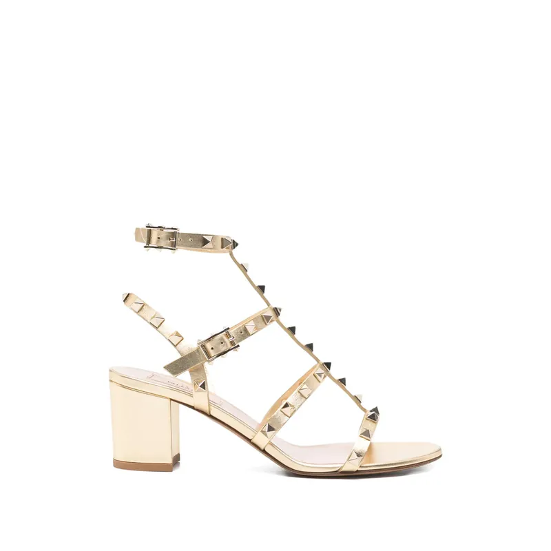 Rockstud Shoes Gold - Valentino Garavani