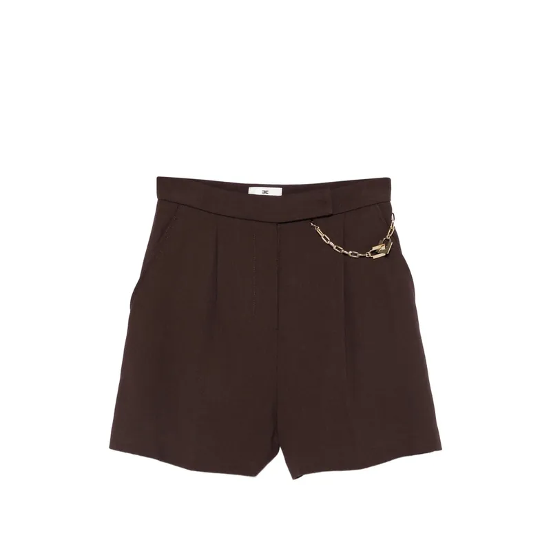Shorts Brown - Elisabetta Franchi